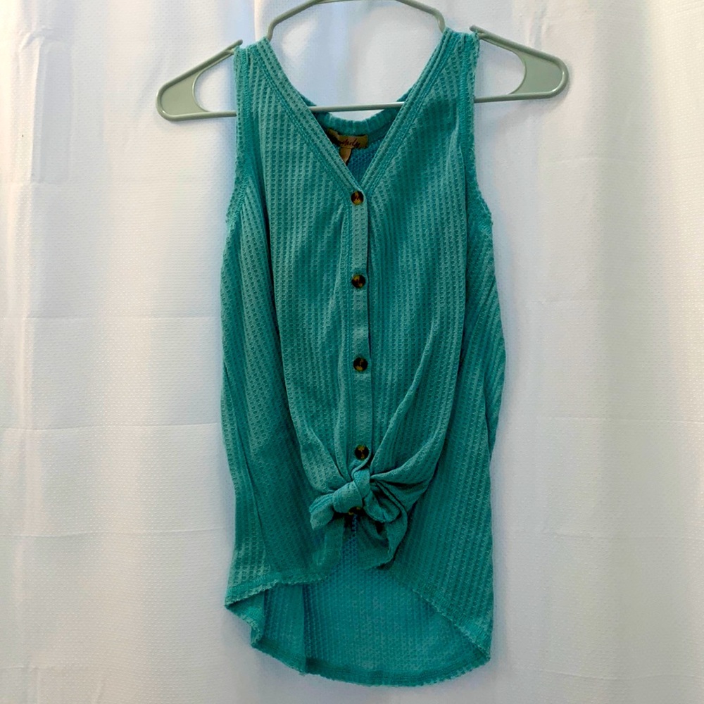 Teal Tank Top